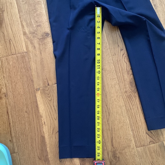 Ralph Lauren Navy Wool Pant - Picture 9 of 10